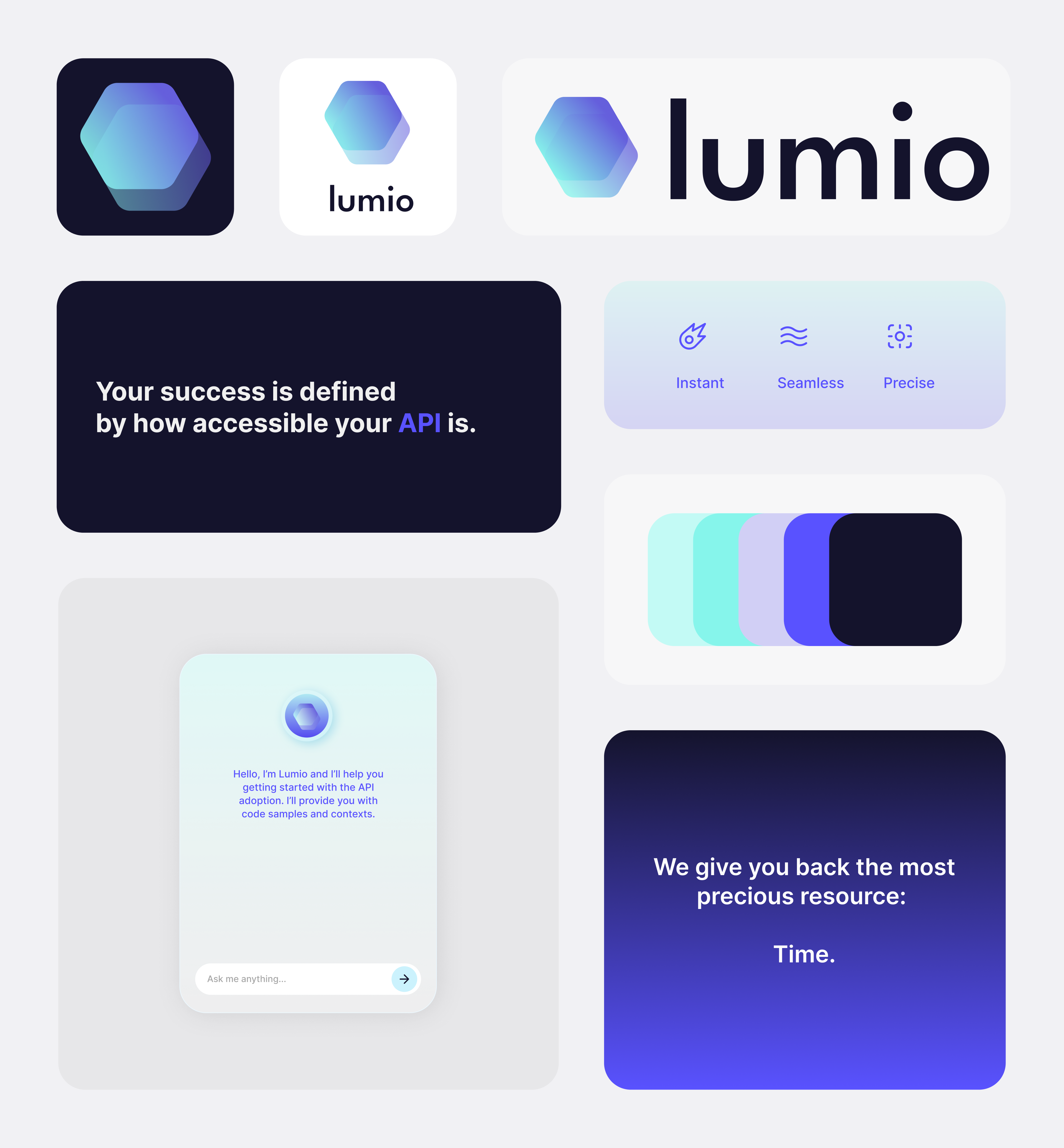Lumio brand identity